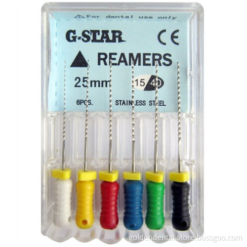 Dental Niti & Stainless Steel Reamers
